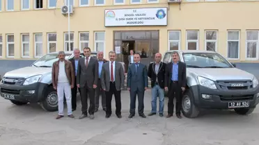 Bingöl Tarım Müdürlüğü'ne 2 Çift Kabin Kamyonet