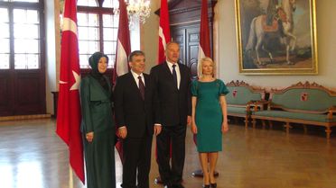 Cumhurbaşkanı Gül Letonya'da