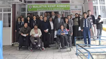 Engellilere Sertifika Verildi