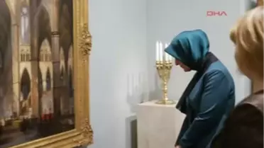 Hayrunnisa Gül, Letonya Dekoratif Sanatlar ve Tasarım Müzesi'ni Gezdi Ek Temaslarda Bulunmak Üzere...