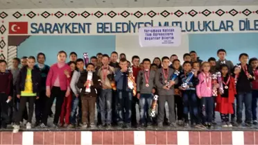 Saraykent'te Satranç Turnuvası Tamamlandı