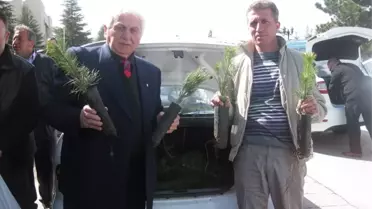 Gölbaşı Kaymakamlığı Çam Fidanı Dağıttı