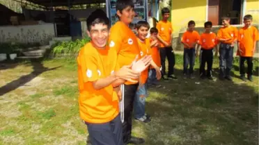Çocuklar Spora Nişan Aldılar