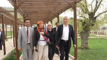 AK Parti'li Vekiller Çermik ve Egil İlçesini Gezdi