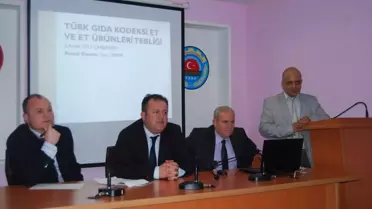 İl Gıda ve Hayvancılık Müdürlüğünce Bilgilendirme Toplantısı Yapıldı