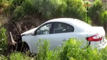Çocuğa Çarpan Araç Tarlaya Uçtu
