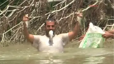 Elle Balık Yakalarken Boğuldu