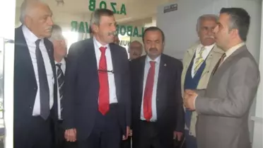 TZOB, Genel Başkan Vekili Sorman AZO'yu Ziyaret Etti