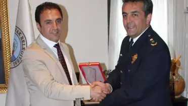 Polis Haftasında Başkana Ziyaret
