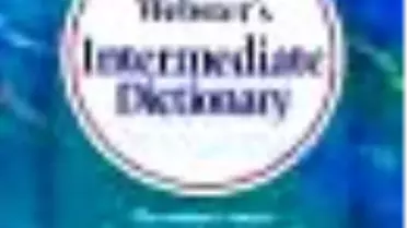 Merriam-Webster's Intermediate Dictionary Kitabı