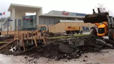 Yenişehir Avm Önüne Altgeçit Yapılıyor