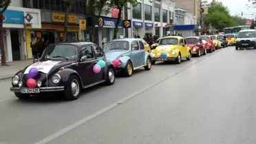 Otistik Çocuklara Vosvos Konvoyu ile Destek