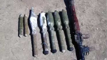 Kızıltepe'de Roketatar ve Mühimmatı Bulundu