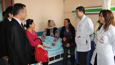 Gönül Elçileri'nden Hasta Ziyareti