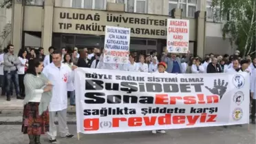 Sağlıkçılar, Metroda Şiddete Dikkat Çekti