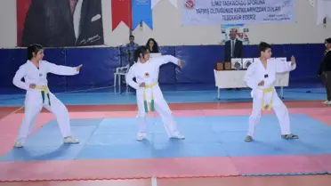 Tekvando Ödül Töreni Yapıldı