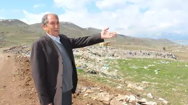 Gevaş'ta Vatandaşların Çöp Tepkisi