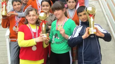 Oryantiring'de Emine Arıoğul Ortaokulu Rüzgarı