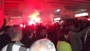 Aydınspor 1923'te Kutlamalar 4 Eylül Maçı Sonrası