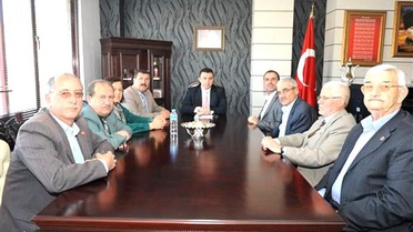 Bbozüyük Belediye Başkan V. Bakıcı Mahalle Muhtarıyla Buluştu