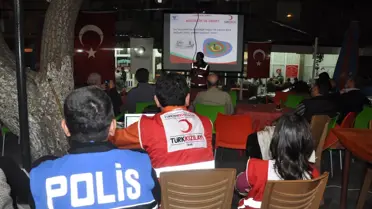 Kızılay ve Polis, Vatandaşları Bilgilendirmeye Devam Ediyor