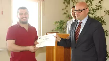 Girişimci Adayları Sertifikalarını Keskin'in Elinden Aldı