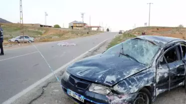 Nurhak'ta Otomobil Devrildi: 1 Ölü, 1 Yaralı
