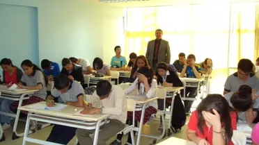 Sarıgöl'de Ödüllü Sınav Heyecanı