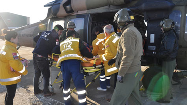 Parmağı Kopan Çocuk Helikopterle Hastaneye Yetiştirildi