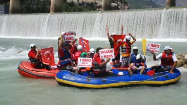 Herkes Mitinge, Silifkeli İşçiler Raftinge Gitti