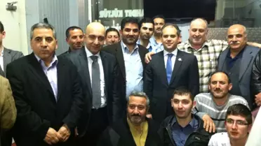 Çağatay Kılıç, Almanya'daki Samsunlularla Buluştu