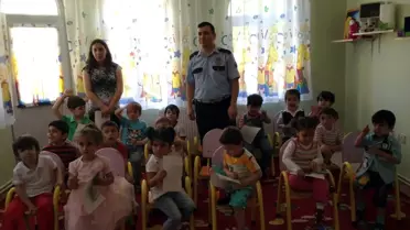 Minikler Trafik Kurallarını Öğrendi