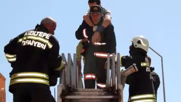 Kızıltepe'de Yangın Tatbikatı