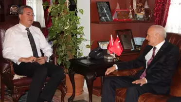 Alarko ve Cengiz Holding Ceo'larından Ünver'e Ziyaret