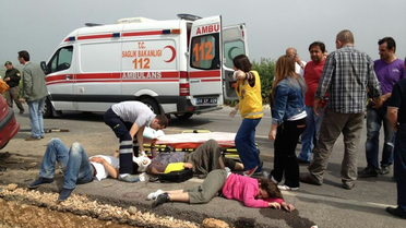 Biga'da Kaza: 1 Ölü, 5 Yaralı