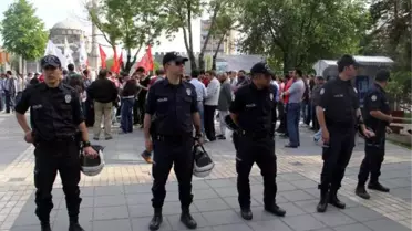 50 Kişilik Yürüyüşe 70 Polisle Önlem