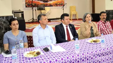 BDP Eş Başkanı Kışanak İskenderun'da