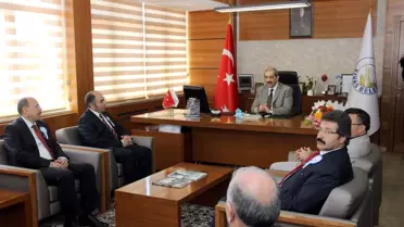 Vakıflar Bölge Müdürü Veral, Başkan Ürgüp'ü Ziyaret Etti