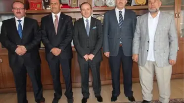 Din Görevlileri Derneği Başkanı Arslan, Başkan Küçükler'i Ziyaret Etti