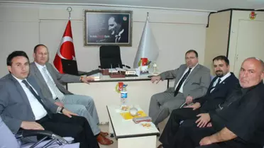Kgc'ye Kaymakamlardan Ziyaret