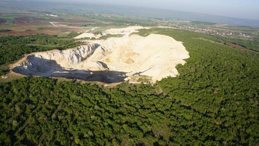 Taş Ocakları Havadan Görüntüledi