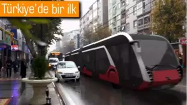 Türkiye'nin İlk Trambüs'ü Malatya'da Trafiğe Çıkıyor