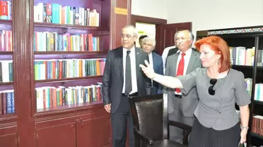 Evliya Çelebi Edebiyat Müze Kütüphanesi Açıldı