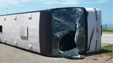 Sakarya'da Trafik Kazası: 41 Yaralı