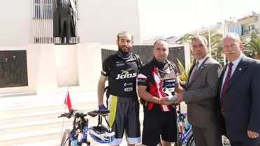 Selçuklu İki Bisikletçi Anıtkabir İçin Yola Çıktı