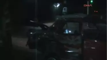 Tali Yoldan Çıkan Otomobil Kamyonla Çarpıştı 1 Ölü, 3 Yaralı