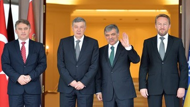 Türkiye-Bosna-Hersek-Sırbistan Üçlü Balkan Zirvesi Başladı