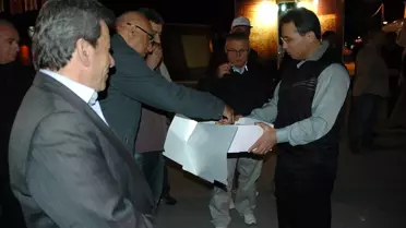 Karaman Emniyet Müdüründen Polislere Kandil Simidi ve Çay