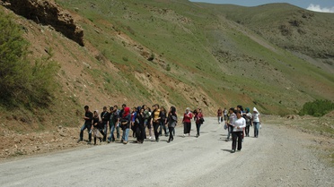 Çatak'ta 19 Mayıs Gençlik Yürüyüşü Yapıldı
