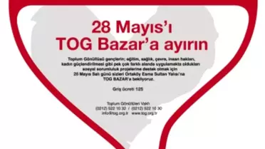 TOG Bazar 28 Mayıs'ta Esma Sultan Yalısı'nda